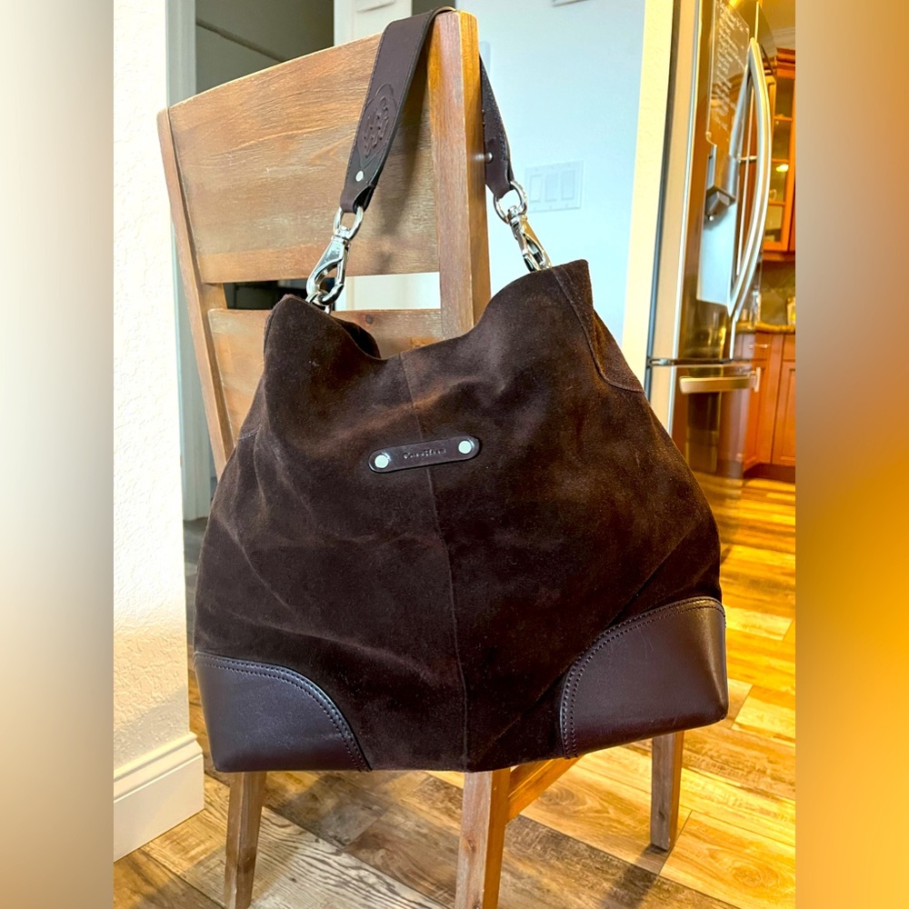 Cole Haan Suede Shoulder Bag